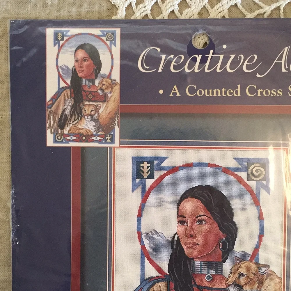 New Spirit Of The Cougar Cross Stitch Kit - Picture 5 of 12